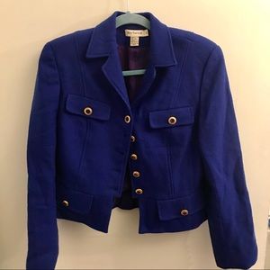 •Ann Taylor• Vintage Cobalt Blazer